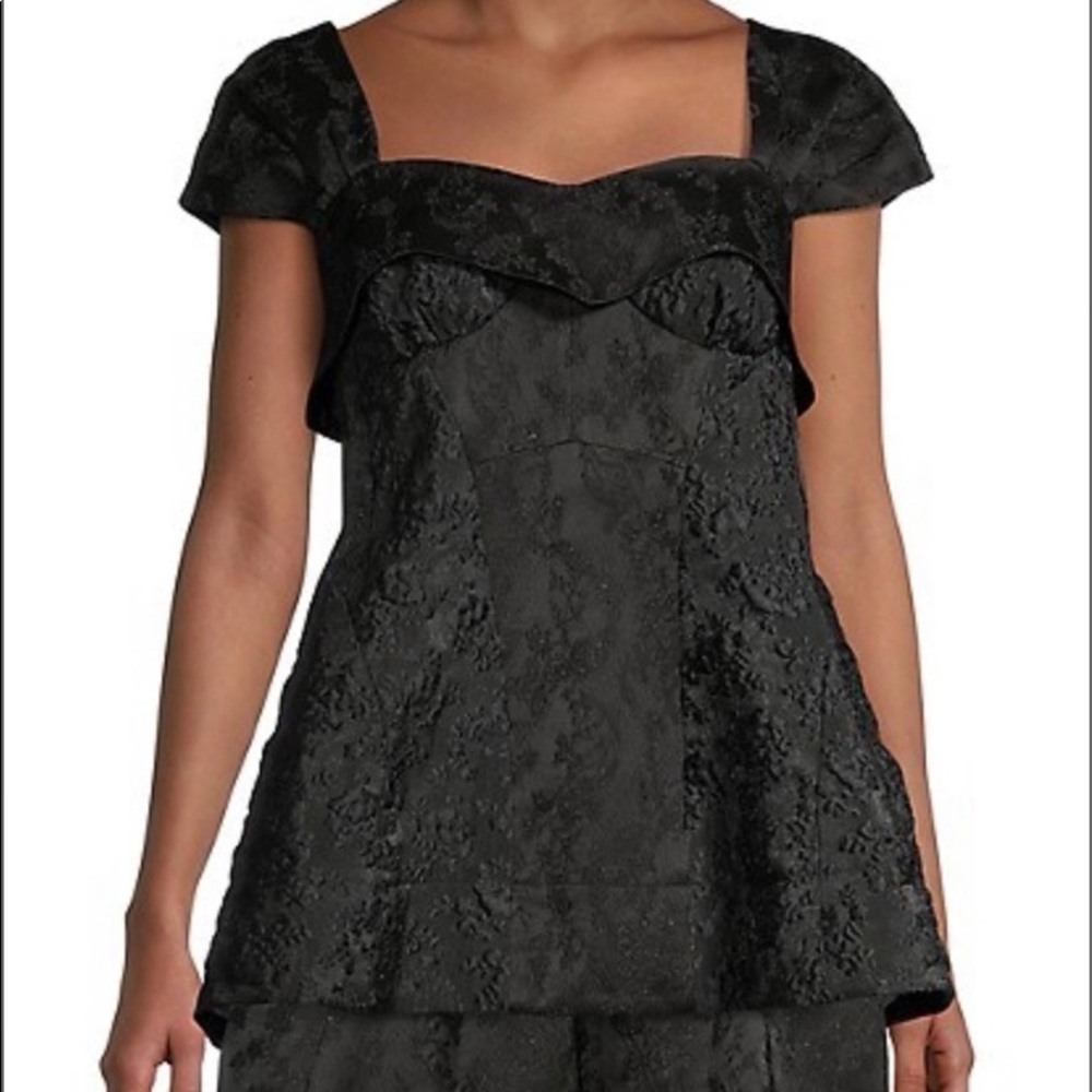 Simone Rocha Bustier Patchwork Top